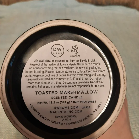 Rae Dunn Boo Candle - Picture 3 of 3